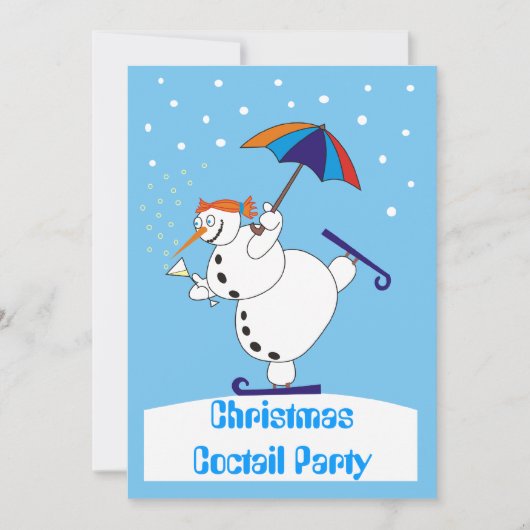 Uitnodiging voor kerstcadeautjes (Voorkant)