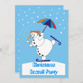 Uitnodiging voor kerstcadeautjes (Voorkant / Achterkant)