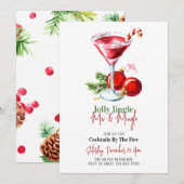 Uitnodiging voor kerstcadeautjes (Voorkant / Achterkant)