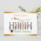 Uitnodiging voor kerstCaroling 2 (Staand voorkant)