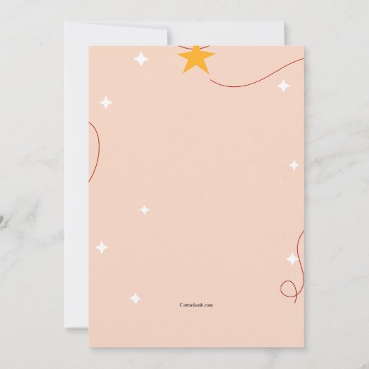 Uitnodiging voor kerstconcert (Achterkant)