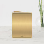 Uitnodiging voor kerstdiner familie foto (Achterkant)