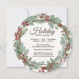 Uitnodiging voor kerstfeest