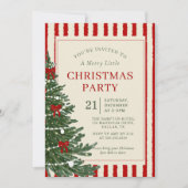 Uitnodiging voor kerstfeest (Voorkant)