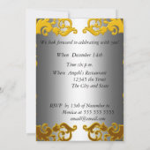 Uitnodiging voor kerstfeest (Achterkant)