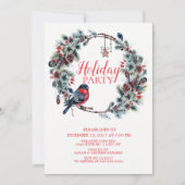 Uitnodiging voor kerstfeest- en feestdag (Voorkant)