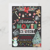 Uitnodiging voor kerstfeest- en nachtfeestdag (Voorkant)