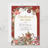 Uitnodiging voor kerstfeest-feestdag (Voorkant)