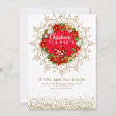 Uitnodiging voor kerstfeest-feestdag (Voorkant)