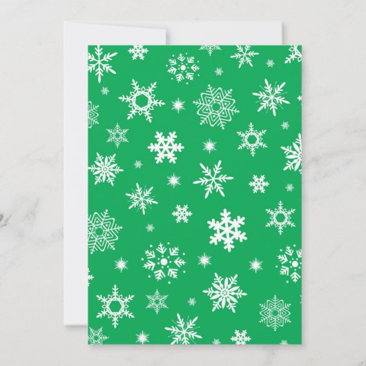 Uitnodiging voor kerstfeest in Uganda (Achterkant)