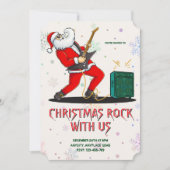 Uitnodiging voor kerstfeest, kinder uitnodiging (Voorkant)