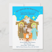 Uitnodiging voor kerstfeest op de nativescherm (Voorkant)