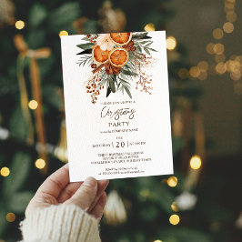Uitnodiging voor kerstfeest op kantoor