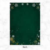 Uitnodiging voor kerstfeest | Sneeuwvlokken en de 