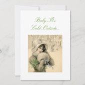 Uitnodiging voor kerstfeest Tea Party (Voorkant)