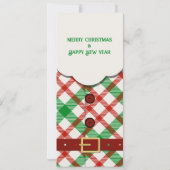 Uitnodiging voor kerstfeest, Uitnodiging voor Kers (Achterkant)