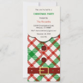 Uitnodiging voor kerstfeest, Uitnodiging voor Kers (Voorkant)