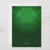 Uitnodiging voor kerstfeest, vrolijk kerstfeest (Achterkant)