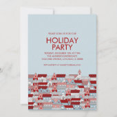 Uitnodiging voor kerstfeestdag (Voorkant)