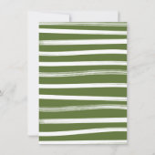 Uitnodiging voor kerstfeestdag in Dinosaur Birthda (Achterkant)