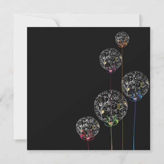 Uitnodiging voor kerstfeestdag in Elegant (Achterkant)