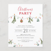 Uitnodiging voor kerstfeestdag in het kader van de (Voorkant)