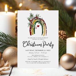 Uitnodiging voor kerstfeestdag in Rainbow Boho