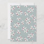 Uitnodiging voor kerstfeestdag in Roestland (Achterkant)