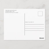 Uitnodiging voor kerstfeestdag in Roestland (Achterkant)