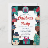 Uitnodiging voor kerstfeestdagen (Voorkant)