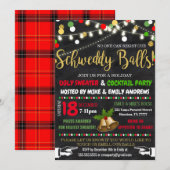 Uitnodiging voor kerstfeestdagen (Voorkant / Achterkant)