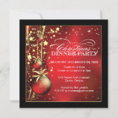 Uitnodiging voor kerstfeestdagen (Voorkant)