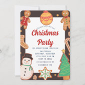 Uitnodiging voor kerstfeestdagen (Voorkant)