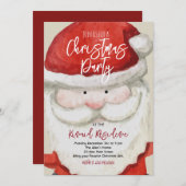 Uitnodiging voor kerstfeestdagen (Voorkant / Achterkant)