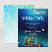 Uitnodiging voor kerstfeestdagen (Voorkant / Achterkant)