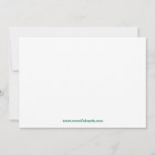 Uitnodiging voor kerstfeestdagen (Achterkant)