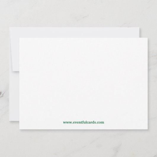 Uitnodiging voor kerstfeestdagen (Achterkant)