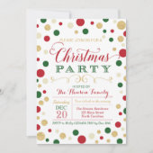 Uitnodiging voor kerstfeestdagen (Voorkant)