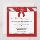 Uitnodiging voor kerstfeestdagen (Voorkant)