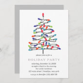 Uitnodiging voor kerstfeestdagen (Voorkant / Achterkant)