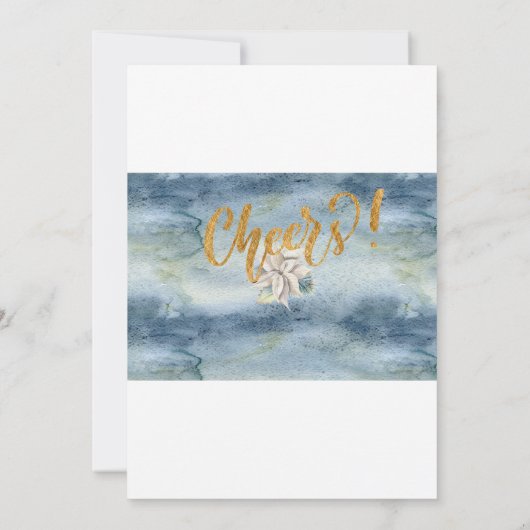 Uitnodiging voor kerstfeestdagen (Achterkant)