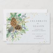 Uitnodiging voor kerstfeestdagen (Voorkant)