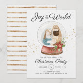 Uitnodiging voor kerstfeestdagen (Voorkant / Achterkant)