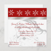 uitnodiging voor kerstfeestdagen (Voorkant / Achterkant)