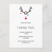 Uitnodiging voor kerstfeestdagen (Voorkant)