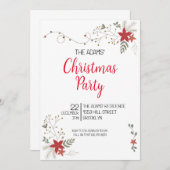 Uitnodiging voor kerstfeestdagen (Voorkant / Achterkant)