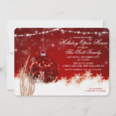 Uitnodiging voor kerstfeestdagen (Voorkant)