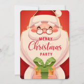 Uitnodiging voor kerstfeestdagen (Voorkant)