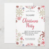 Uitnodiging voor kerstfeestdagen (Voorkant / Achterkant)