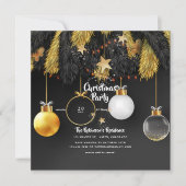 Uitnodiging voor kerstfeestdagen (Voorkant)